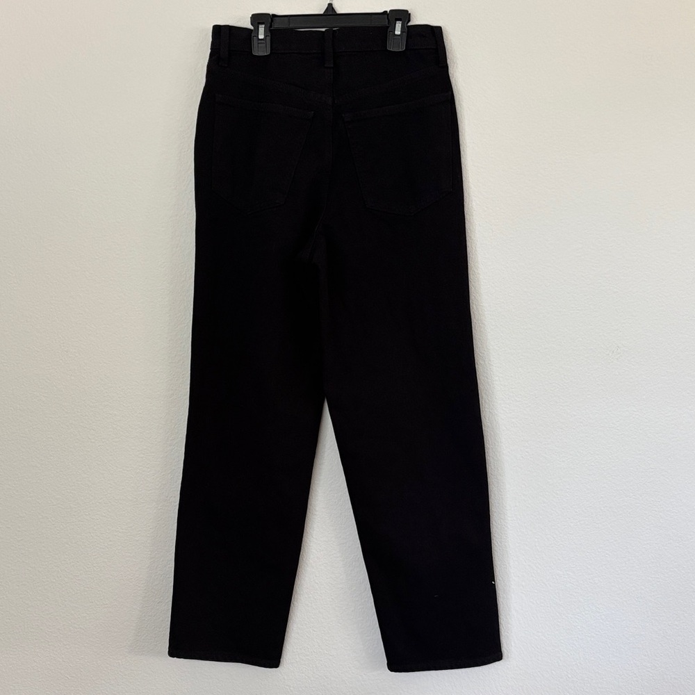 Universal Thread Highest Straight Black Denim Jea… - image 4